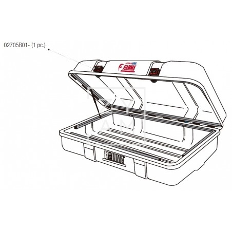 CERRADURA FIAMMA ULTRA-BOX 1-2-3