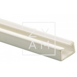 GUIA CORTINA ANILLA PLASTICA UND. 2.5M