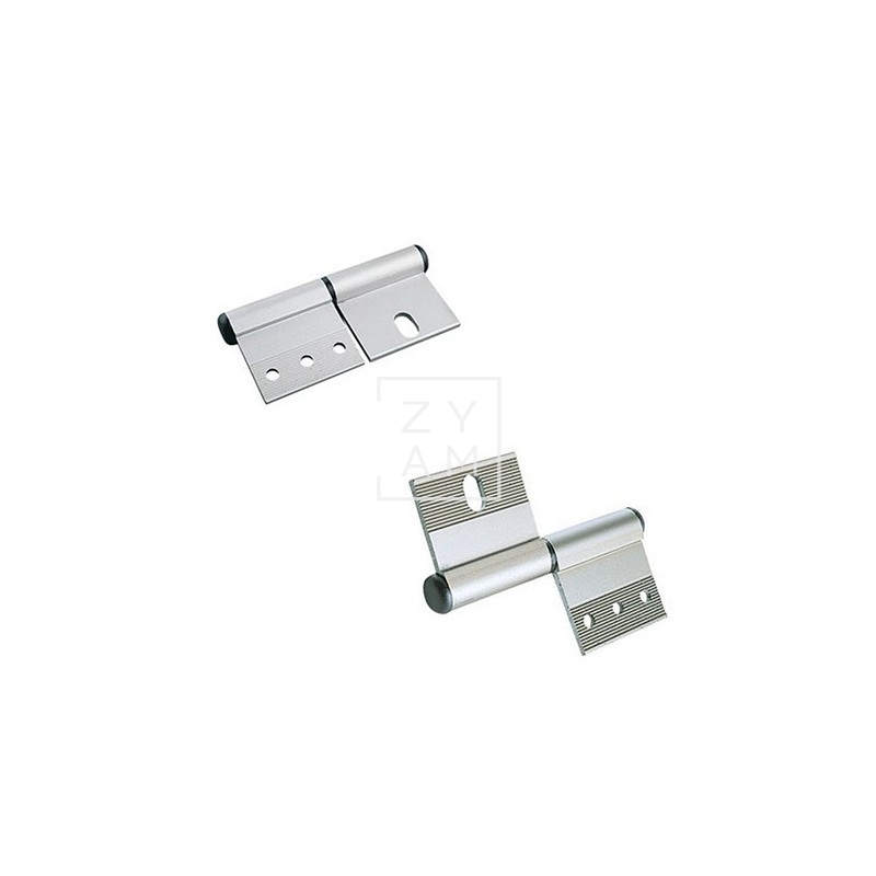 Bisagra Puerta Autocaravana Aluminio 40x75 - Mano Izquierda o Derecha