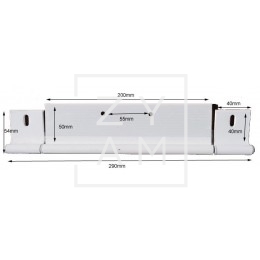 BISAGRA PUERTA 295X52-60 3 ALETAS