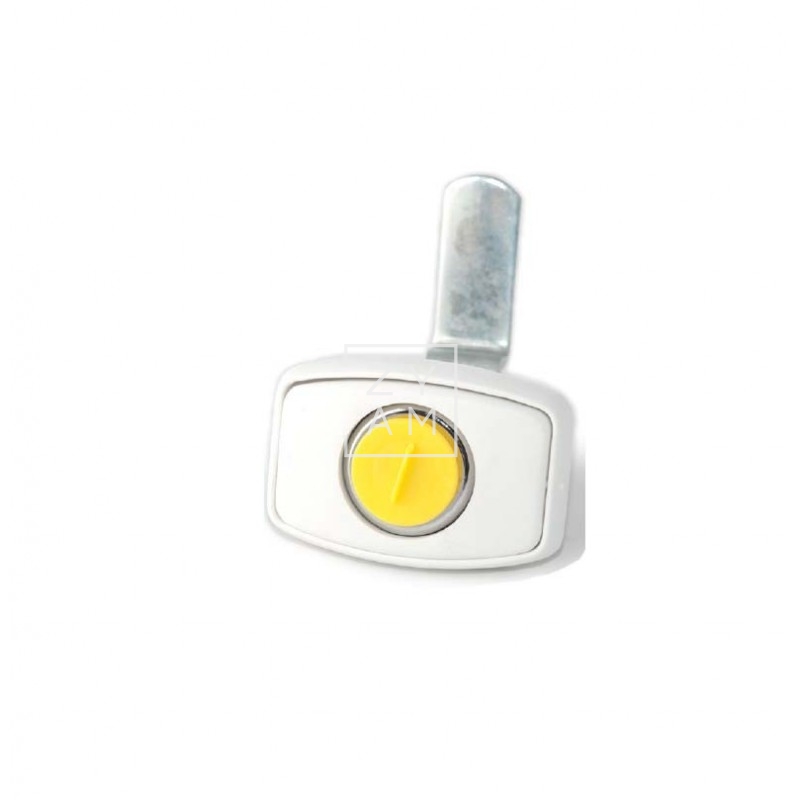 CERRADURA PORTON BLANCO 1046