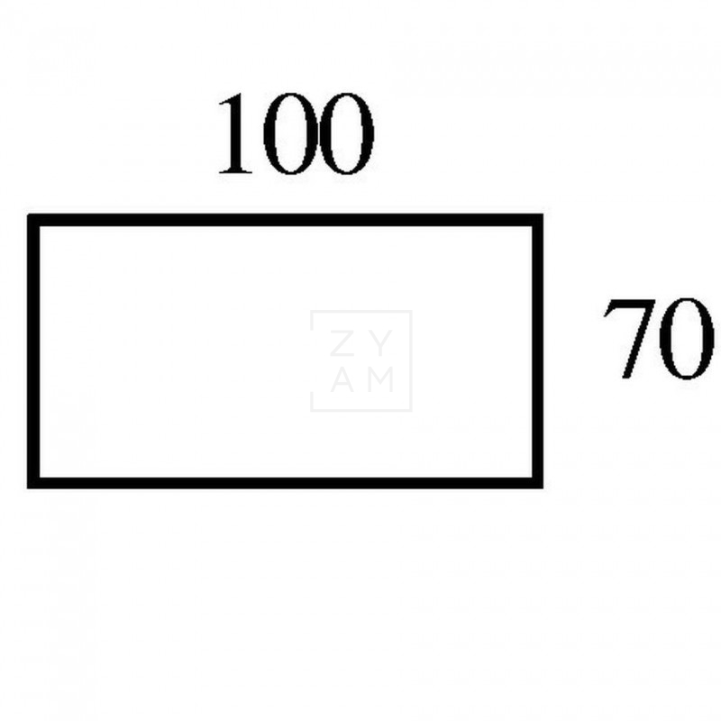 CERRADURA CARALOC 100X70