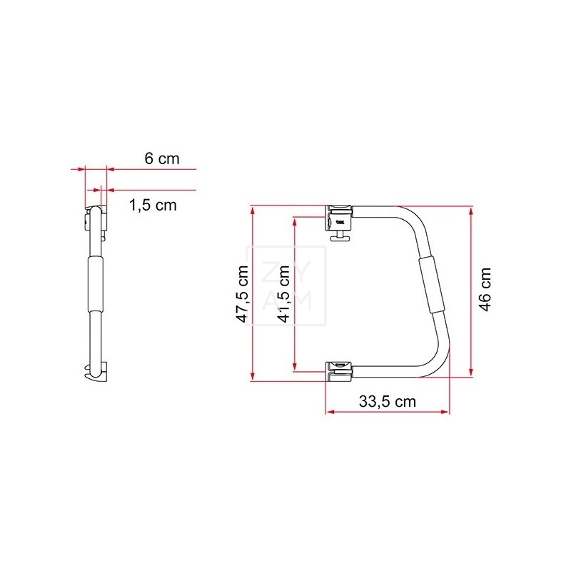 ASA FIAMMA SECURITY 46 BLANCO