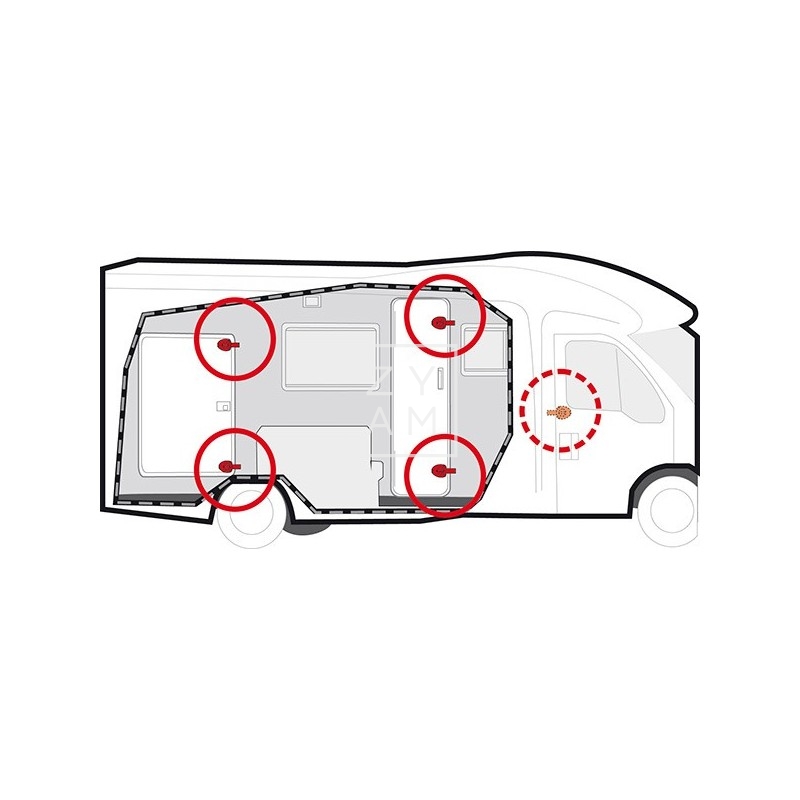 CIERRE SEGURIDAD FIAMMA SAFE DOOR GUARDIAN