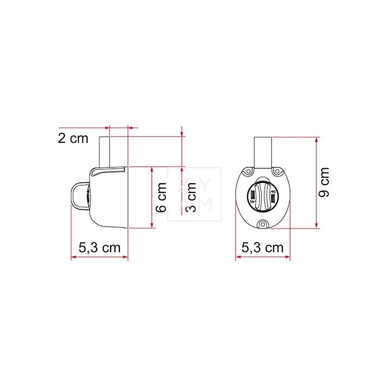 CIERRE SEGURIDAD FIAMMA SAFE DOOR GUARDIAN
