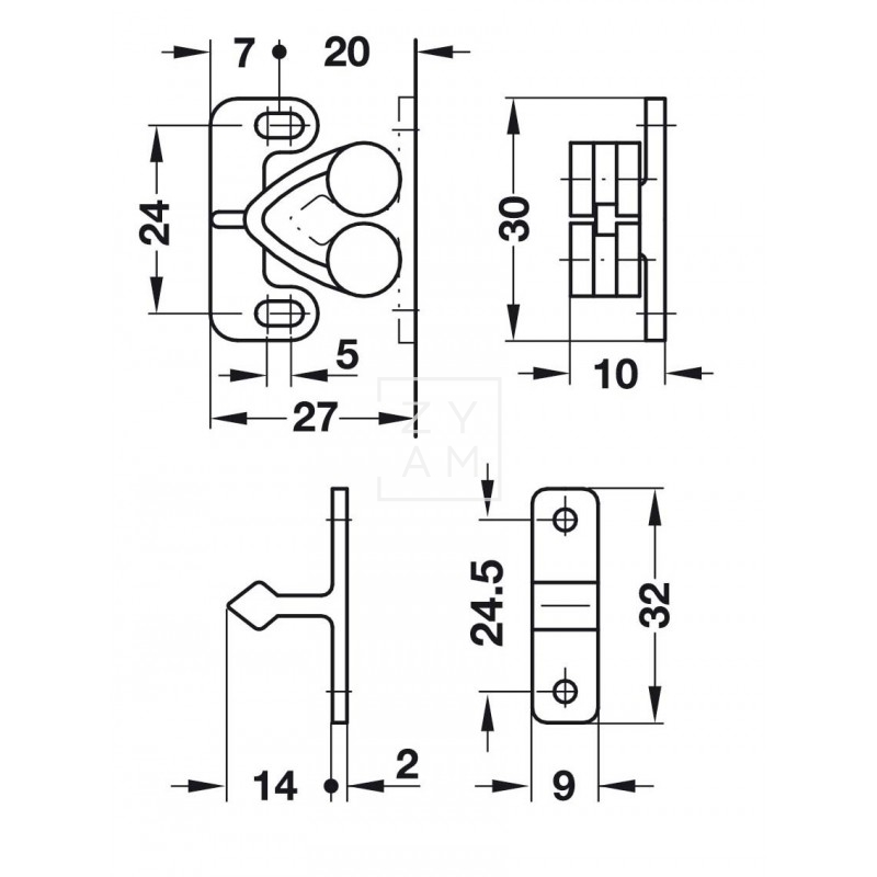 CIERRE PRESION DOBLE RODILLO