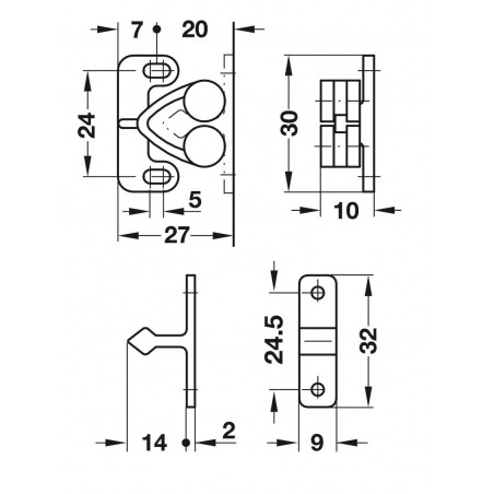 CIERRE PRESION DOBLE RODILLO