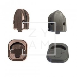 CIERRE EMPOTRABLE MARRON OVAL