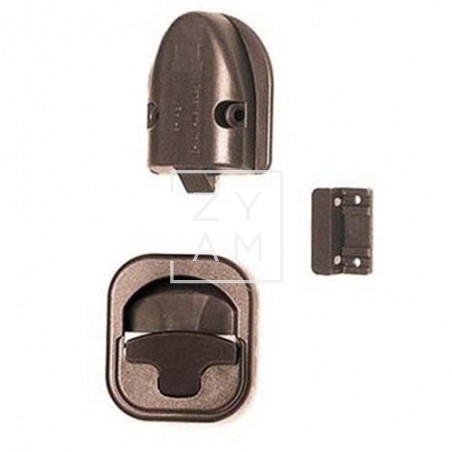 CIERRE EMPOTRABLE MARRON OVAL