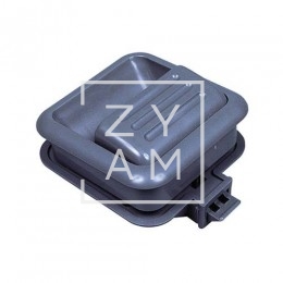 Cierre Empotrable Gris Cuadrado