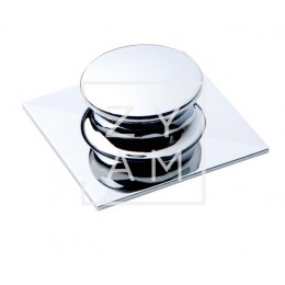 Push Lock Cuadrado Cromo 35X35