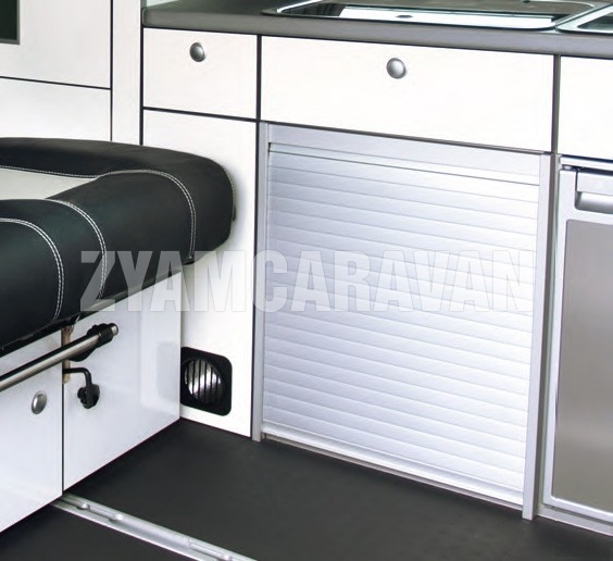 PERSIANA ARMARIO GRIS 60X100 para Caravanas