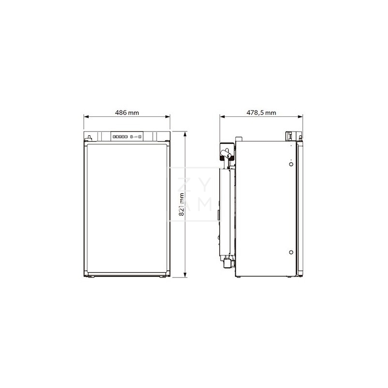 NEVERA DOMETIC RMV 5305 73L