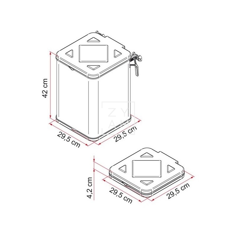 PORTA BOLSA BASURA FIAMMA PACK WASTE