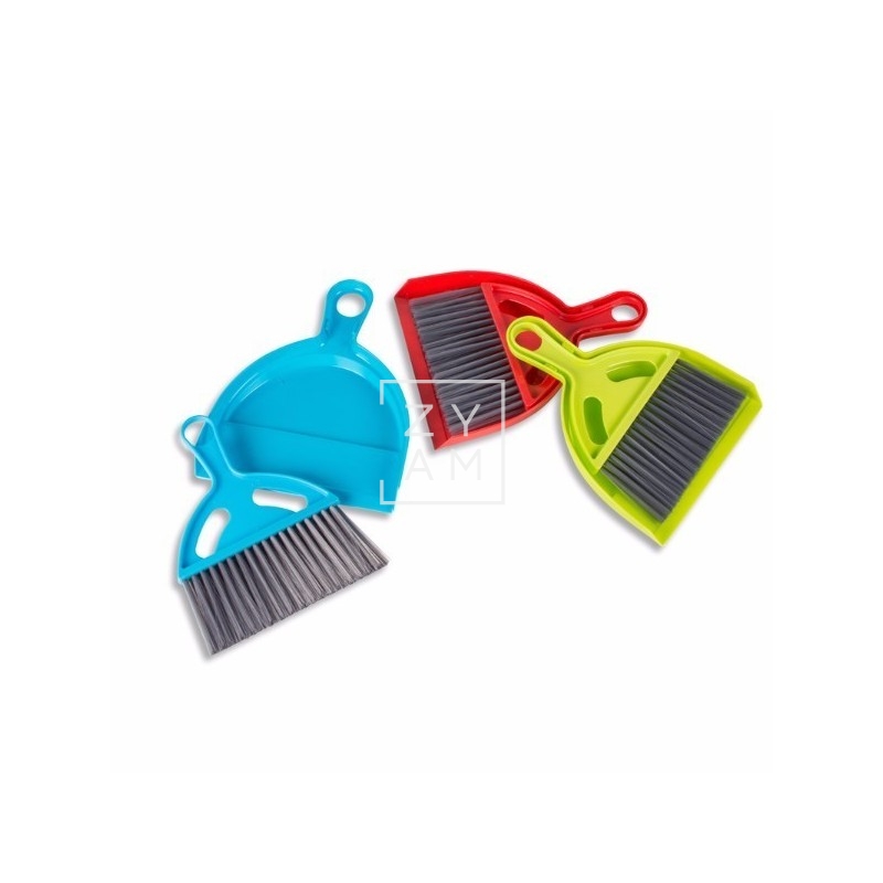 CEPILLO + PALA COLORES BRISTE XL