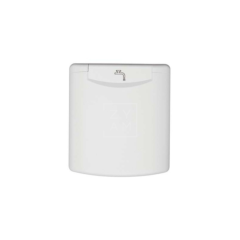 TOMA AGUA CUADRADA 40MM NEGRA