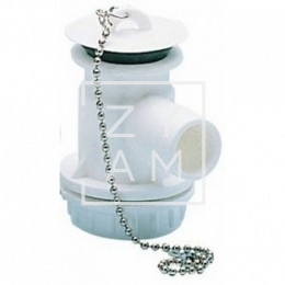 VALVULA PLASTICA C/SIFON 25MM