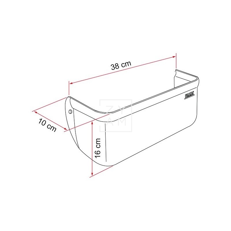 POCKET XL FIAMMA GRIS