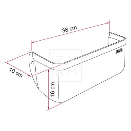 POCKET XL FIAMMA GRIS