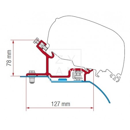 KIT F80/65 DUCATO/JUMPER/BOXER 06/2006 H3