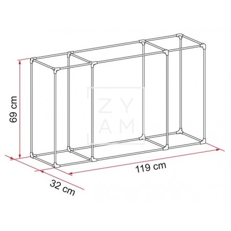 KIT FRAME CARGO BACK