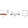 CLARABOYA VENT 28 F BLANCA CLARABOYA VENT 28 F BLANCA
