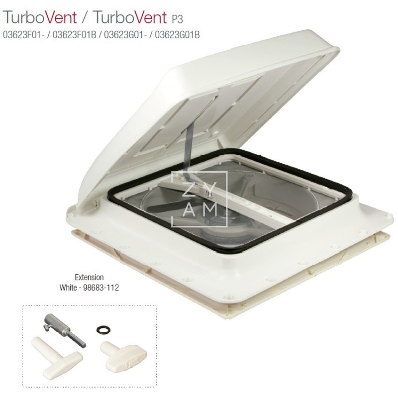 Extensión Manivela Fiamma Vent / Turbo-Vent