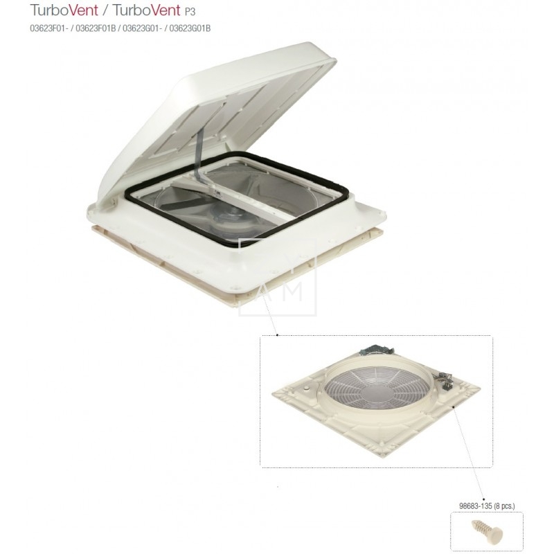 KIT TAPONES PARRILLA TURBO-VENT