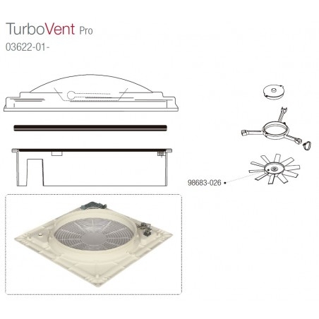 ASPA VENTILADOR TURBO-VENT