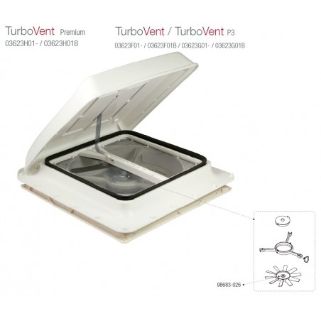 ASPA VENTILADOR TURBO-VENT