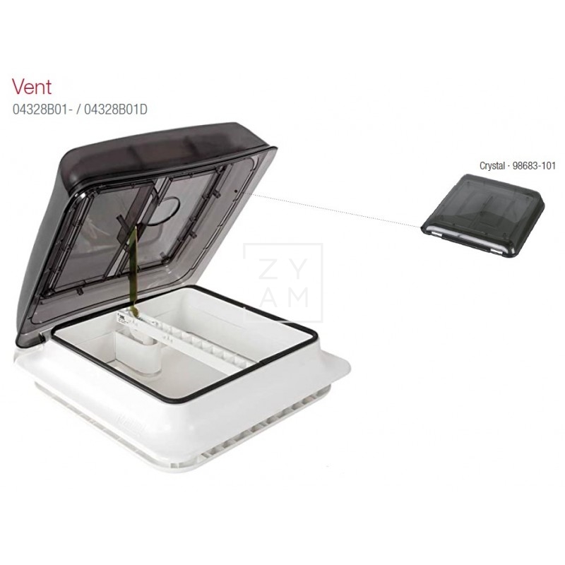 TAPA SUELTA VENT / TURBO-VENT CRYSTAL