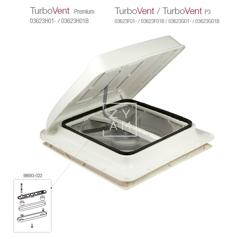 KIT CORREA APERTURA TURBO-VENT