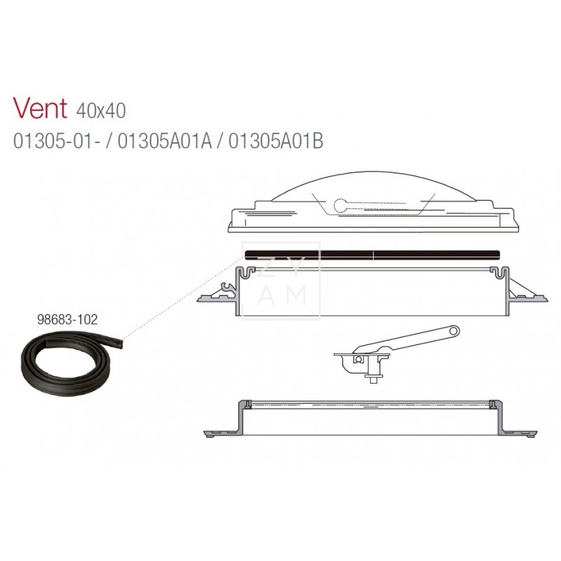 JUNTA GOMA VENT / TURBO-VENT