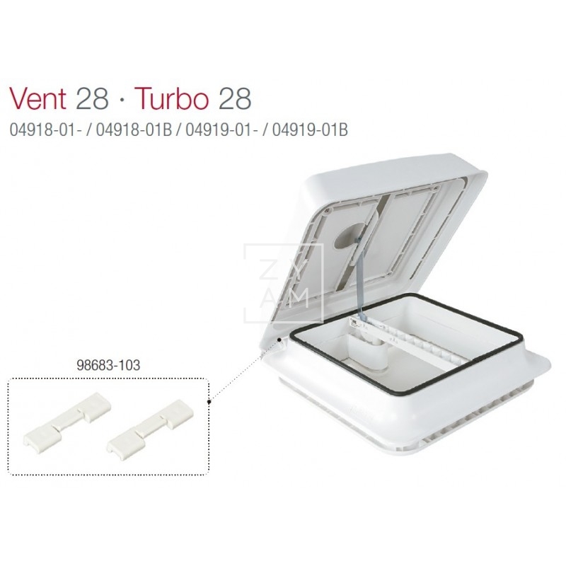BLOQUEADORES BISAGRA VENT / TURBO-VENT