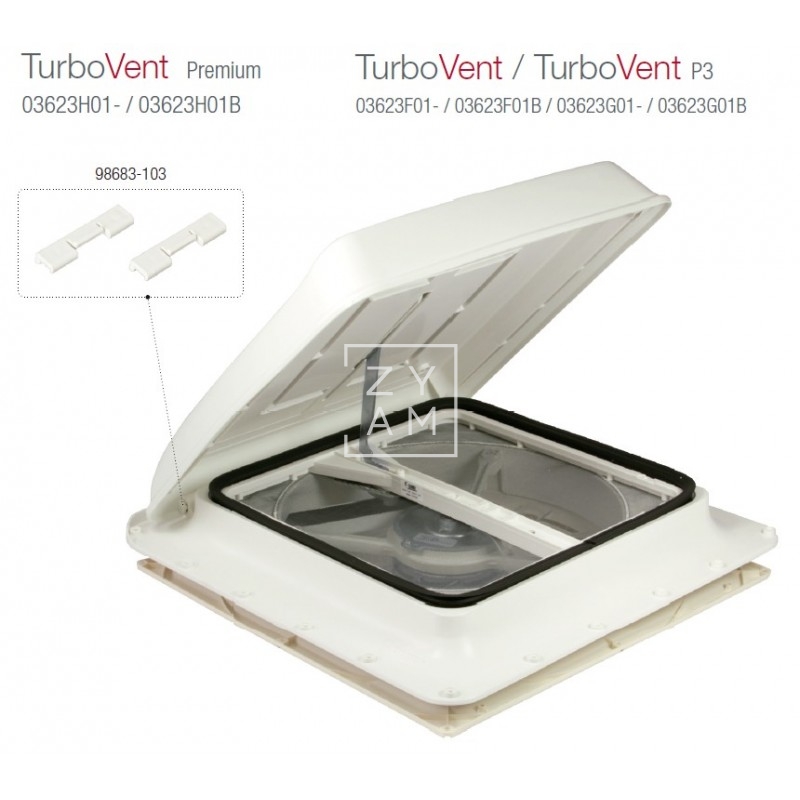 BLOQUEADORES BISAGRA VENT / TURBO-VENT