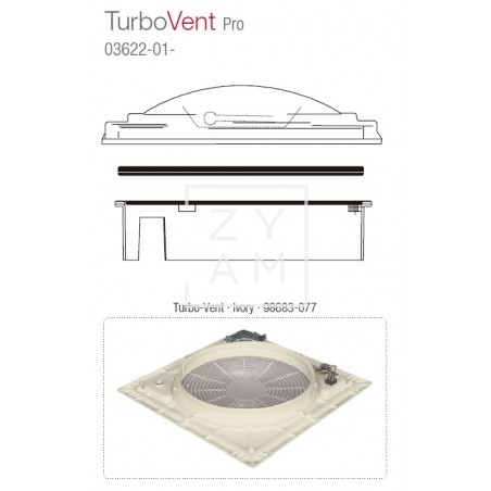 CUADRO INTERNO COMPLETO TURBO- VENT