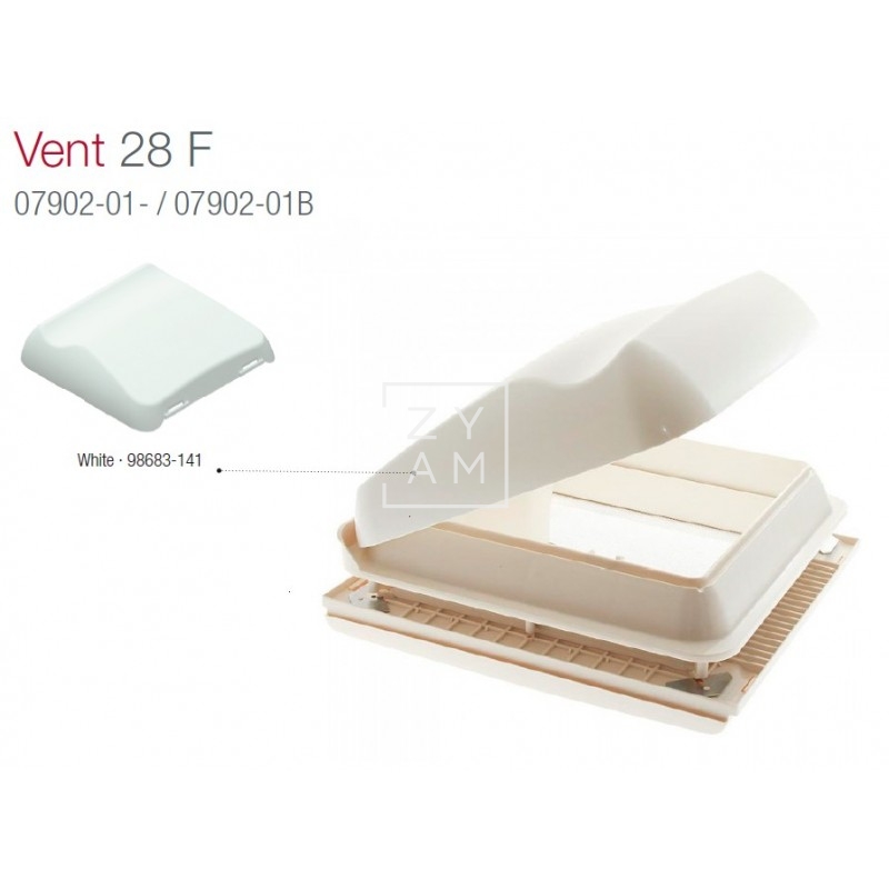 TAPA CLARABOYA VENT 28 F