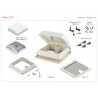 CLARABOYA VENT 28 F BLANCA CLARABOYA VENT 28 F BLANCA