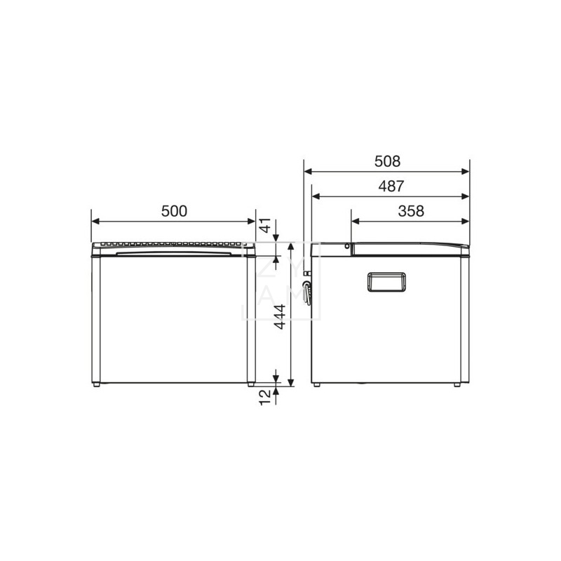 Frigorífico Combicool ACX3 40